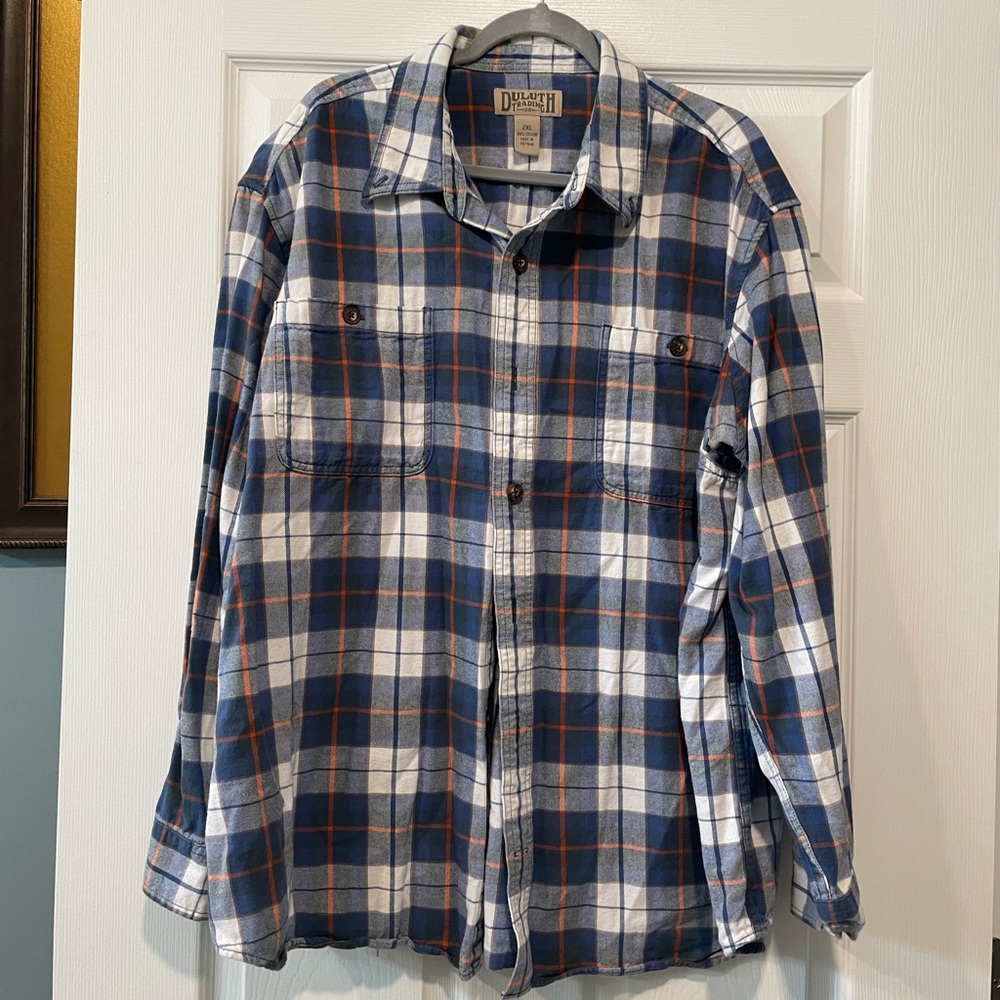 Men’s Duluth flannel shirt size XXL